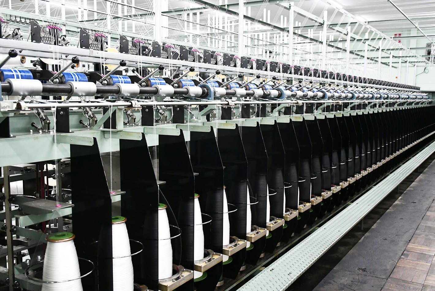 撚糸機:日本紡織 リング撚糸機