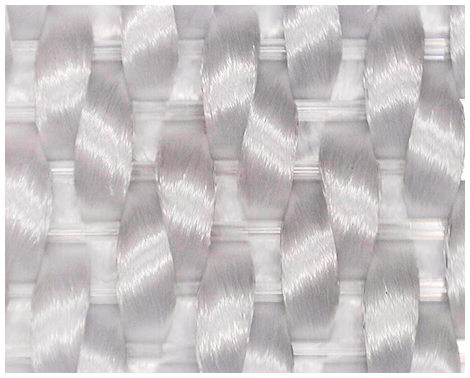 2/2破れ斜文織　断面図